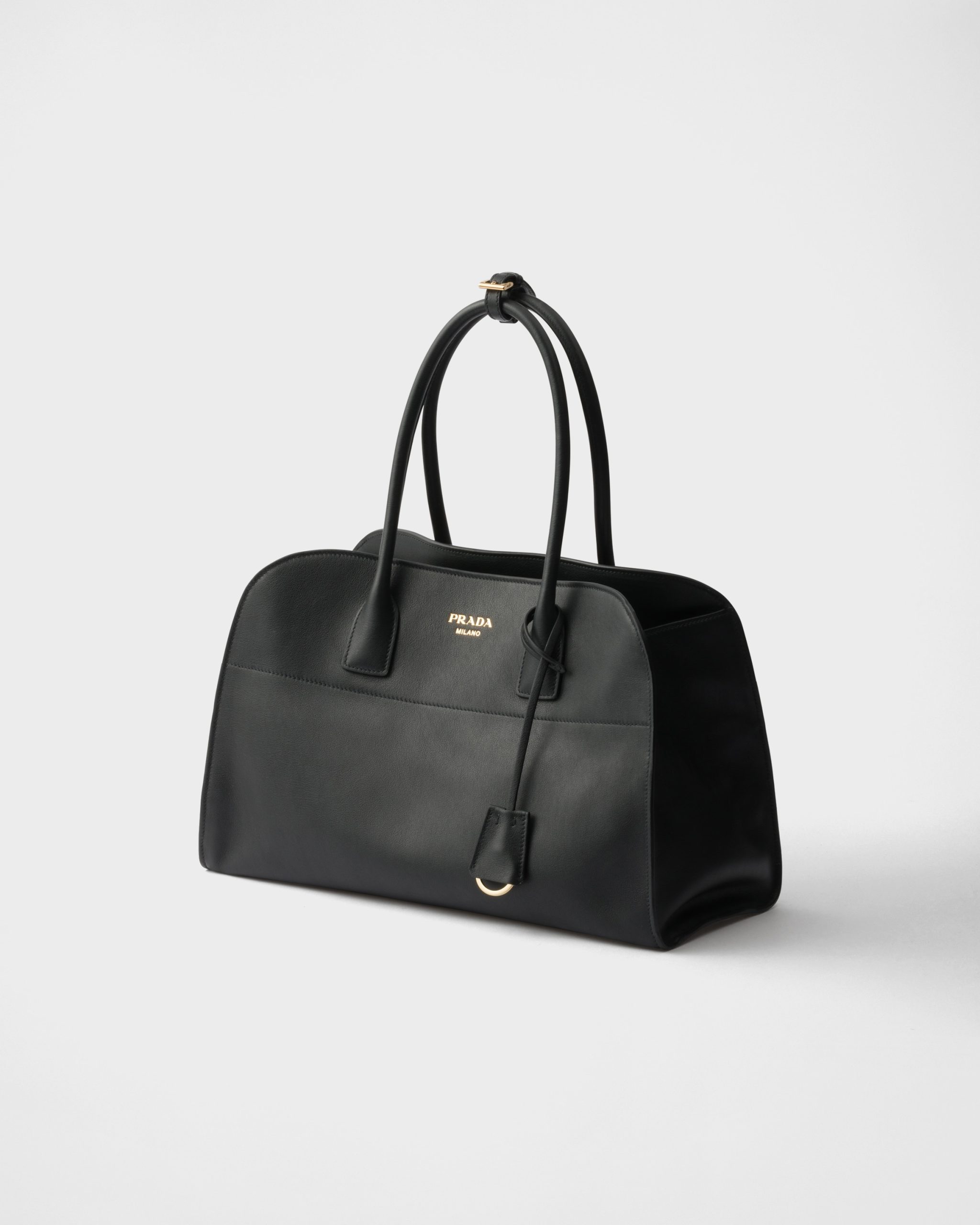 Prada Large leather tote bag - Image 4